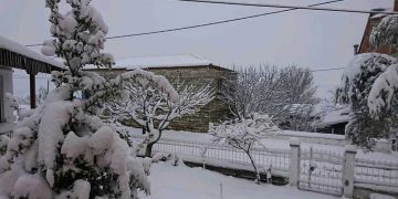 Πανέμορφες εικόνες από την Κοζάνη στα λευκά (φώτο)