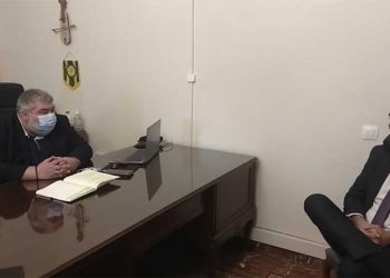 Π. Μαρινάκης (ΝΔ) κατά τη συνάντηση στο δημαρχείο Εορδαίας: «Έχει γίνει έργο από την κυβέρνηση –Η εναλλακτική είναι να πάμε αιώνες πίσω»