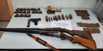Φλώρινα: Σύλληψη 67χρονου – Είχε στην κατοχή του ένα μικρό οπλοστάσιο