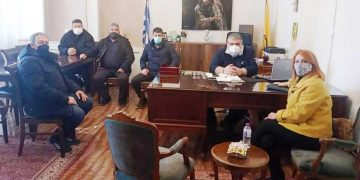 Συνάντηση του Παναγιώτη Πλακεντά με το διοικητικό συμβούλιο του νεοσύστατου Αγροτοκτηνοτροφικού Συλλόγου Ανατολικής Εορδαίας και Λεκάνης Νότιας Βεγορίτιδας