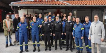 Τα προβλήματα των πυροσβεστών στο επίκεντρο της συνάντησης του αρχηγού του Π.Σ. με την Ένωση Πυροσβεστικών Υπαλλήλων Δ. Μακεδονίας