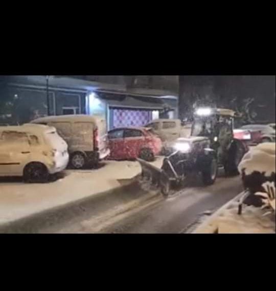 Συνεχίζεται έως αυτή την ώρα η χιονόπτωση στην Πόλη της Πτολεμαΐδας! (Της Κούλας Πουλασιχίδου)