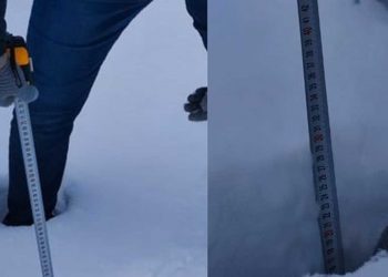 Στα 29-31 εκατοστά έφτασε το ύψος του χιονιού στην Πτολεμαΐδα χθες Τρίτη 1 Μαρτίου (φωτό)