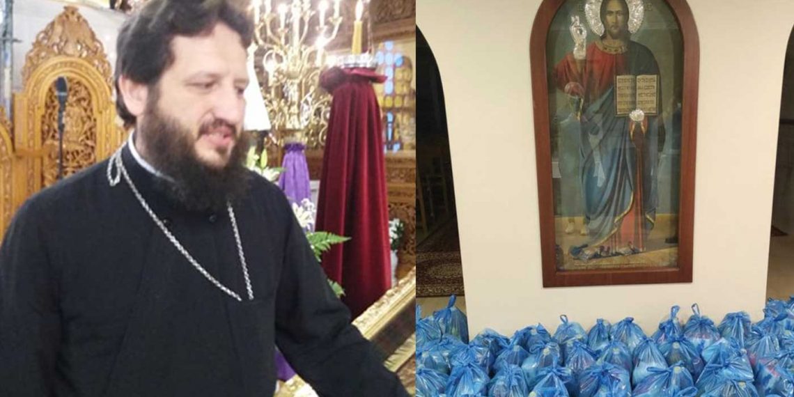 100 δέματα με είδη πρώτης ανάγκης πρόσφερε ο Ιερός Ναός Αγίου Στεφάνου σε ενορίτες του ενόψει του ΠΑΣΧΑ