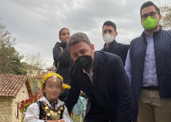 Ο Πρόεδρος του ΠΑΣΟΚ- ΚΙΝΑΛ, Νίκος Ανδρουλάκης στις Λαζαρίνες της Αιανής