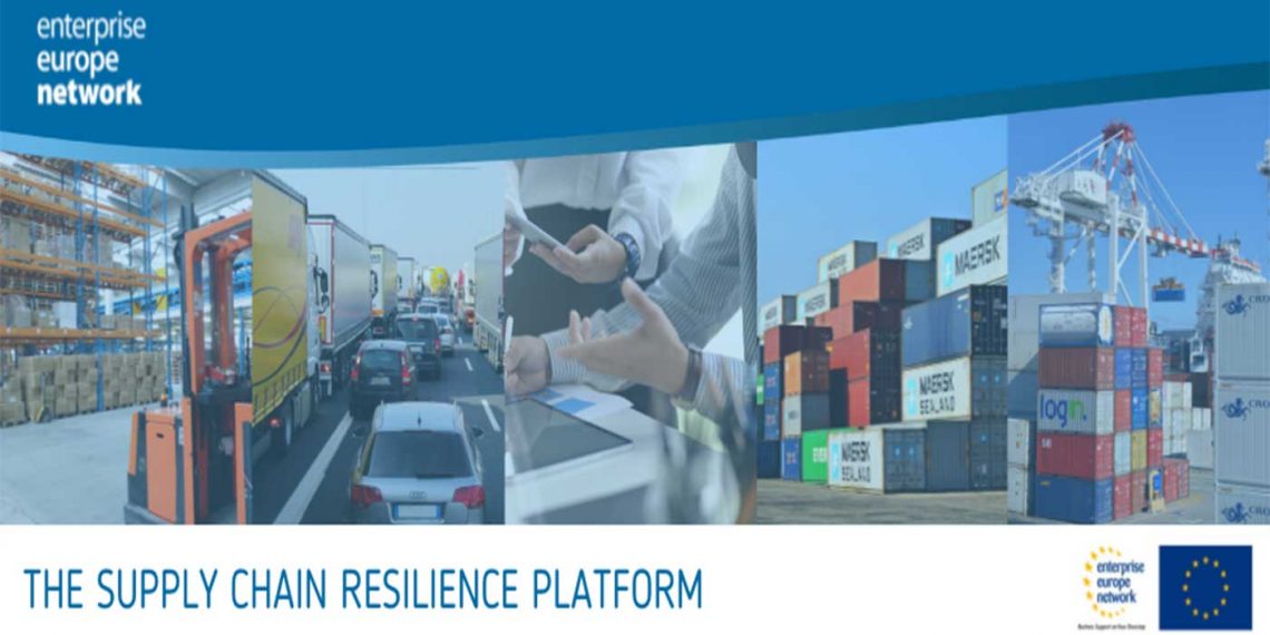 Είστε επιχείρηση και αντιμετωπίζετε προβλήματα με τις διεθνείς εφοδιαστικές αλυσίδες; Αν ΝΑΙ, τότε συνδεθείτε με την πλατφόρμα Supply Chain Resilience και αναζητήστε νέους συνεργάτες σε όλο τον κόσμο