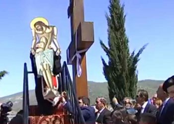 Δήμος Βοΐου: Αναπαράσταση Αποκαθήλωσης Εσταυρωμένου στο Δρυόβουνο
