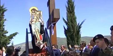 Δήμος Βοΐου: Αναπαράσταση Αποκαθήλωσης Εσταυρωμένου στο Δρυόβουνο