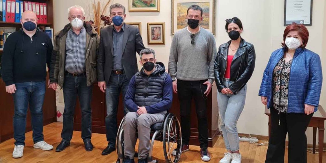 Τα ζητήματα της πλήρους προσβασιμότητας στο επίκεντρο της συνάντηση του Δημάρχου Γρεβενών Γ. Δασταμάνη με τον Γ.Γ. της ΕΣΑμεΑ Βασίλη Κούτσιανο