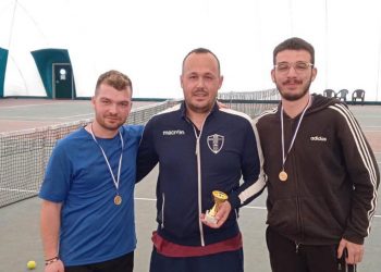 Ο Κώστας Καπετάνος νικητής στο 1ο τουρνουά ενηλίκων τέννις του Ο.Α. Πτολεμαΐδας