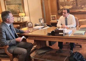 Ζητήματα που αφορούν παραγωγούς της περιοχής  συζήτησαν ο  βουλευτής ΠΕ Κοζάνης Στάθης Κωνσταντινίδης με τον Υπουργό Αγροτικής Ανάπτυξης, Γιώργο Γεωργαντά