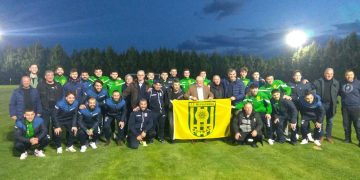 Τα επινίκια του Μακεδονικού Φούφα- Χαρά σήμερα και από αύριο τα μυαλό στα μπαράζ (φώτο-βίντεο)