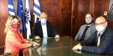 Με τον Υπουργό Τ. Θεοδωρικάκο συναντήθηκαν μέλη της Γραμματείας Ποιότητας Ζωής και Εθελοντισμού της ΝΔ