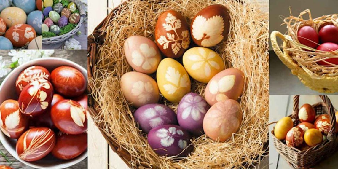 Πασχαλινά Αυγά: Παραδοσιακό & Οικολογικό βάψιμο με ζωμό λαχανικών-μπαχαρικών
