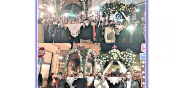 Η Περιφορά του Επιταφίου στα Σέρβια  (φώτο- βίντεο)