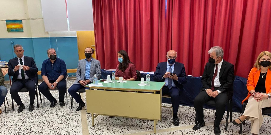 Η πρόοδος του προγράμματος Σχολικών Γευμάτων στο επίκεντρο συνάντησης της Υφ. Δόμνας Μιχαηλίδου με στελέχη εκπαίδευσης, στο 7ο Δημοτικό Σχολείο Πτολεμαΐδας-VIDEO