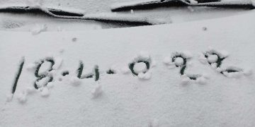 Στα λευκά και σήμερα Μ. Δευτέρα 18 Απριλίου η Βλάστη (φώτο)