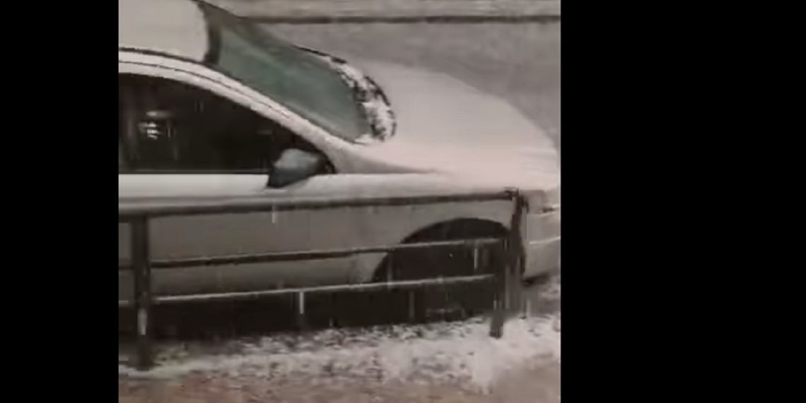 Έντονη χαλαζόπτωση στη Φλώρινα-VIDEO