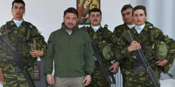 Ο Υφυπουργός Εθνικής Άμυνας Νίκος Χαρδαλιάς στα φυλάκια Νίκης, Λαιμού και Κρυσταλλοπηγής: “η κοινωνική συνοχή και η εποικοδομητική συνέργεια Ενόπλων Δυνάμεων και Τοπικής Αυτοδιοίκησης, αποτελεί καθοριστικό παράγοντα”