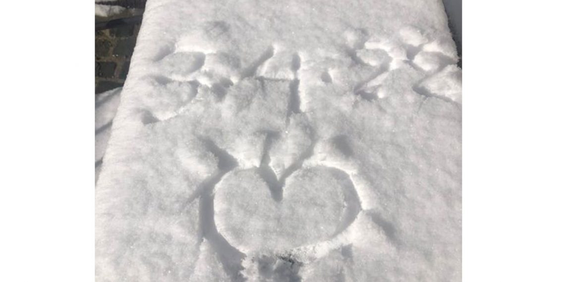 Τρίτη μέρα Απριλίου αλλά το χιόνι-χιόνι στην Βλάστη (φώτο)