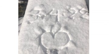 Τρίτη μέρα Απριλίου αλλά το χιόνι-χιόνι στην Βλάστη (φώτο)