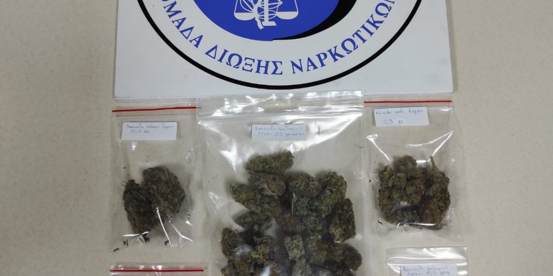 Συνελήφθησαν δύο άτομα στην Πτολεμαΐδα για  κατοχή ναρκωτικών ουσιών