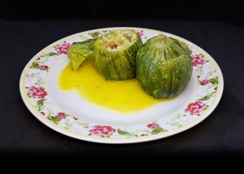 Κολοκυθάκια Γεμιστά με Κρόκο Κοζάνης