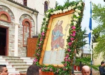 Διήμερο Θρησκευτικών εκδηλώσεων στον εορτάζοντα Ιερό Ναό Αγίου Χριστοφόρου, του “μοναδικού” στην Ιερά Μητρόπολη Φλωρίνης Πρεσπών και Εορδαίας ! (ρεπορτάζ της Κούλας Πουλασιχίδου)