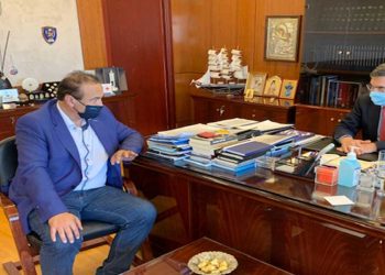 Η λειτουργία του Μεθοριακού Σταθμού στις Πρέσπες στο επίκεντρο συνάντησης του Γ. Αντωνιάδη στο Υπ. Προστασίας του Πολίτη