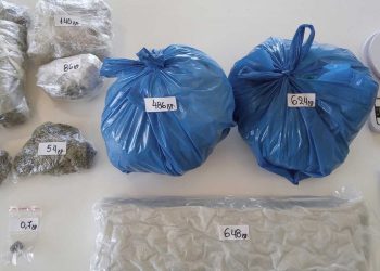 Σύλληψη δύο αντρών στην Κοζάνη για κατοχή 2,441 κιλών κάνναβης