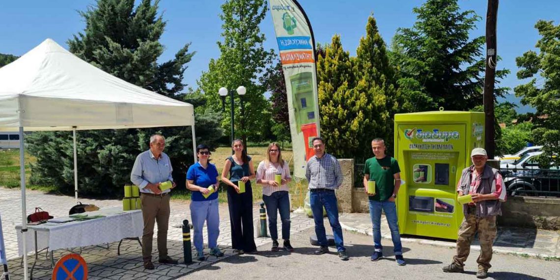 ΔΙΑΔΥΜΑ: Έναρξη λειτουργίας του ΑΤΜ ανακύκλωσης τηγανελαίων στις Πρέσπες