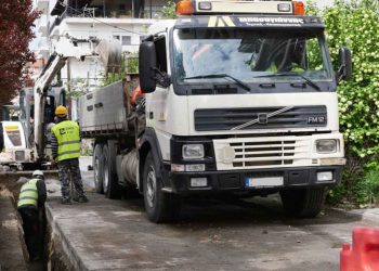 Δήμος Γρεβενών: Στην οδό Φιλελλήνων οι εργασίες κατασκευής του δικτύου διανομής φυσικού αερίου