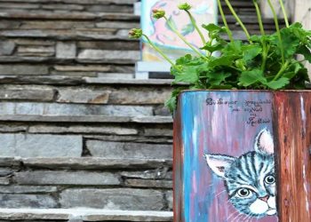 Γρεβενά: Καλλιτεχνικές δημιουργίες εθελοντών σε κεντρικά σημεία της πόλης (Βίντεο+Φωτογραφίες)