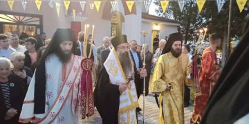 Παρουσία του Επισκόπου Κωνσταντιανής κ.κ. Κοσμά και του Μητροπολίτου Φλωρίνης,Πρεσπών και Εορδαίας κ.κ. Θεοκλήτου, ο εορτασμός του Καθεδρικού Ιερού Ναού Αγίων Κωνσταντίνου και Ελένης Πολιούχων Αμυνταίου (ρεπορτάζ της Κούλας Πουλασιχίδου)