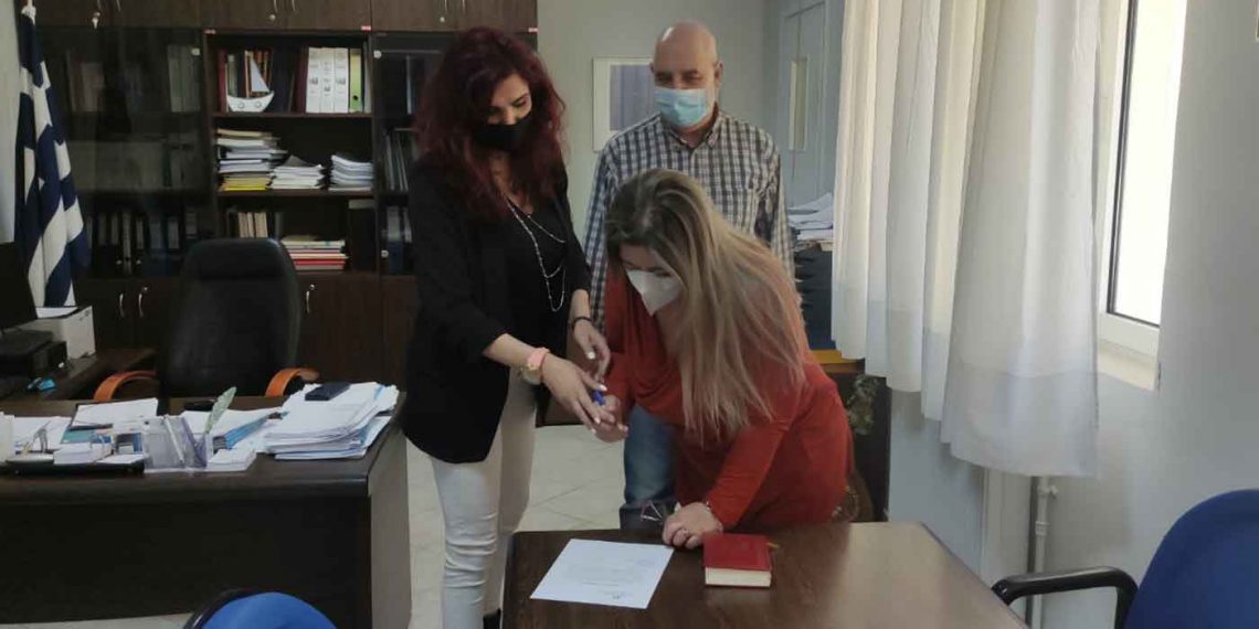 Ορκωμοσία νέας Διευθύντριας Παθολογίας στο Μαμάτσειο Νοσοκομείο