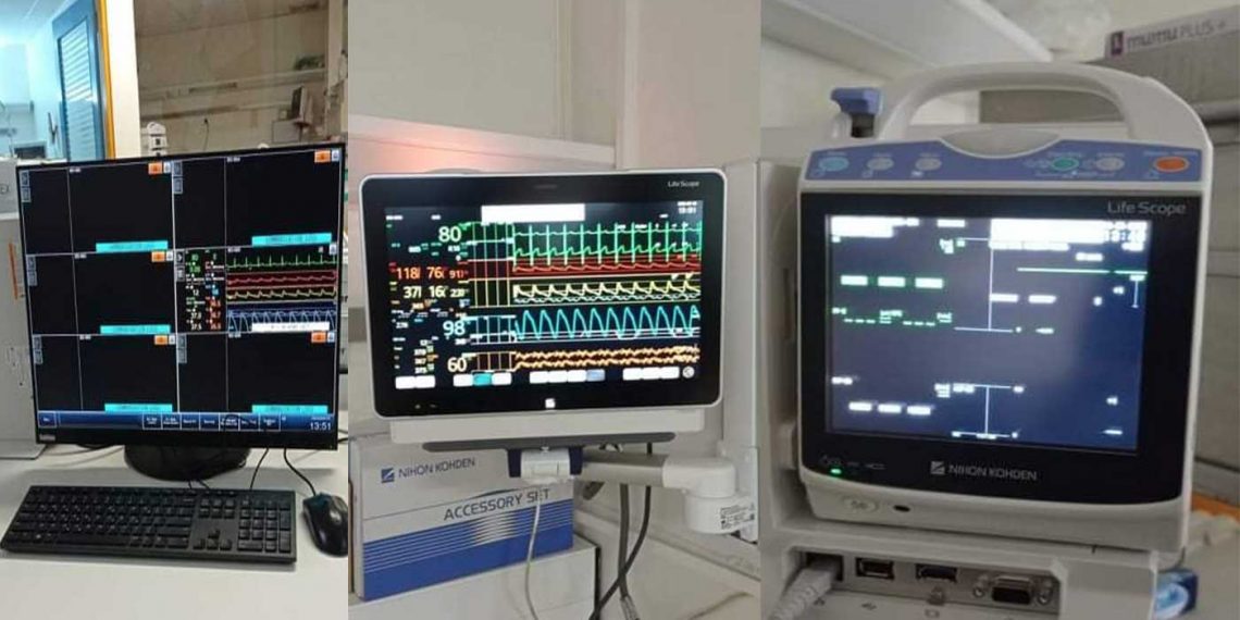 Εκσυγχρονισμός της ΜΕΘ στο Μποδοσάκειο Νοσοκομείο με οχτώ νέα μόνιτορ