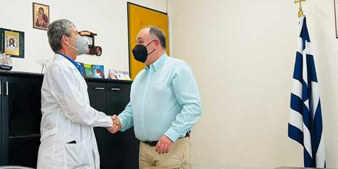 Μποδοσάκειο: Ορκίστηκε μόνιμος γιατρός του ΕΣΥ με βαθμό του επιμελητή Β’ ο παθολόγος Αντώνιος Καλής