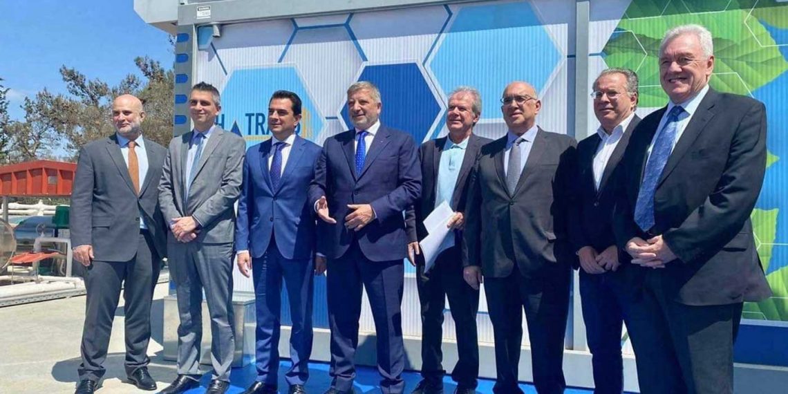 Εγκαίνια του πρώτου σταθμού ανεφοδιασμού μικρών οχημάτων υδρογόνου στο ΕΚΕΦΕ Δημόκριτος