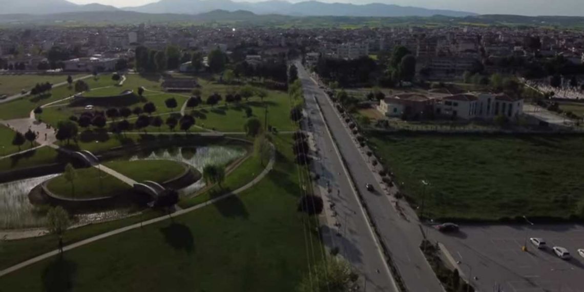 Υπέροχα πλάνα της Πτολεμαΐδας από ψηλά (βίντεο)