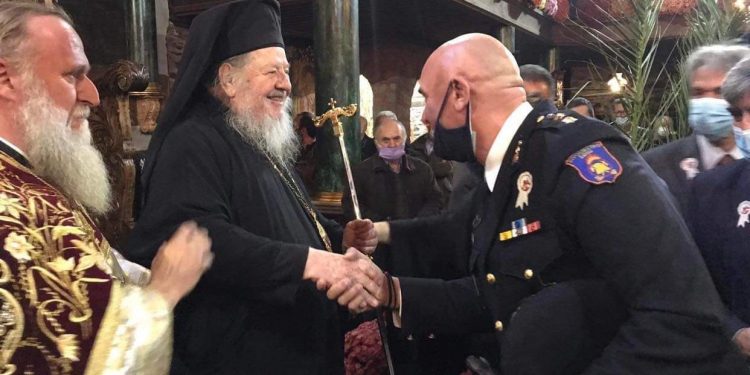 Το ευχαριστήριο μήνυμα του μέχρι πρότινος διοικητή της Π.Υ. Πτολεμαϊδας Χρήστου Σπυρίδη προς τον σεβασμιώτατο Μητροπολίτη Θεόκλητος