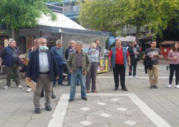 Συγκέντρωση διαμαρτυρίας στην Πτολεμαΐδα, με αφορμή την ψήφιση του Νομοσχεδίου για τις ΒΑΣΕΙΣ (ρεπορτάζ της Κούλας Πουλασιχίδου)
