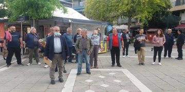 Συγκέντρωση διαμαρτυρίας στην Πτολεμαΐδα, με αφορμή την ψήφιση του Νομοσχεδίου για τις ΒΑΣΕΙΣ (ρεπορτάζ της Κούλας Πουλασιχίδου)