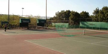 Φθορές στις εγκαταστάσεις του tennis club Κοζάνης στο «Κουρί»- Να κλείσει τώρα η μεγάλη πληγή της ανάπλασης
