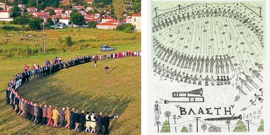 Ο Τρανός Χορός στη Βλάστη- Γράφει ο Θ.Ι. Δαρβέσης