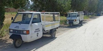 Σε κυκλοφορία και πάλι τα δύο τρίκυκλα φορτηγά-μοτοσυκλέτες του Δήμου Εορδαίας