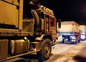 Βρετανική στρατιωτική φάλαγγα διέσχισε τη νύχτα την Ελλάδα- Τις πρώτες πρωινές ώρες της Πέμπτης διέσχισε την Δ. Μακεδονία