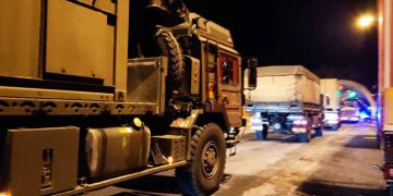 Βρετανική στρατιωτική φάλαγγα διέσχισε τη νύχτα την Ελλάδα- Τις πρώτες πρωινές ώρες της Πέμπτης διέσχισε την Δ. Μακεδονία