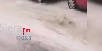 Σιάτιστα: Ποτάμι από χαλάζι. Απίστευτες εικόνες (Βίντεο)