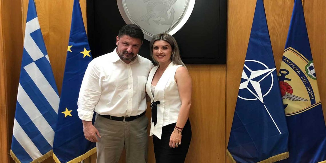 Την εξάπλωση της εκστρατείας δωρεάς μυελού των οστών στις Ένοπλες Δυνάμεις συζήτησαν Ν. Χαρδαλιάς και Π. Κρυσταλλίδου στο Υπ. Εθνικής Άμυνας