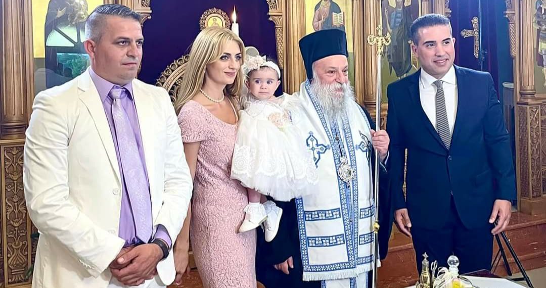 Και το όνομα αυτής Ρόσσα Μαρία – Έγινε η βάπτιση της κόρης των Χάρη Κάτανα και Ζωής Πλιάτσικα